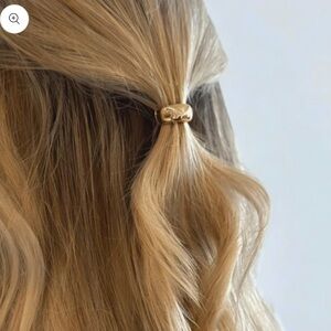 Kela Golden Half Ponytail Charm NWOT